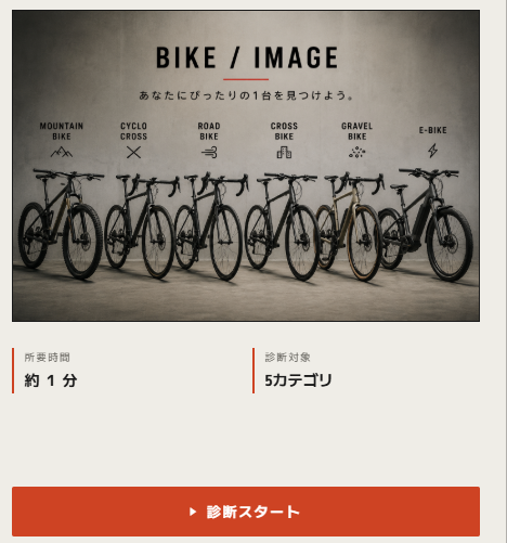 バイクガイド診断ツール